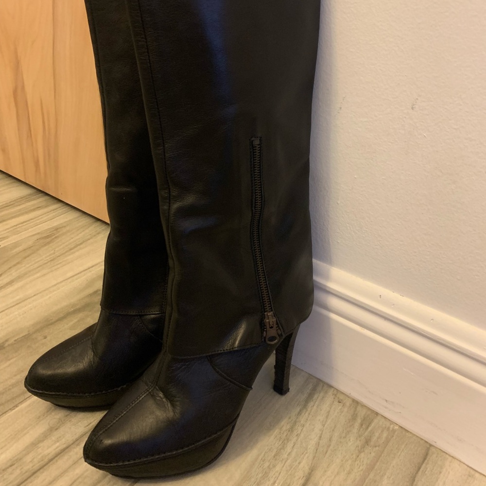 Black boots